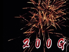 消費者ケーキの花火