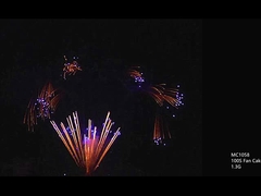 CE 100 150 300 500 600 1000 ショット プロのケーキ花火 パーソナライズ可能