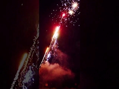 マンダリン740Sの魔法の打撃のつばは火工術の類別のパックの花火に玉を付ける