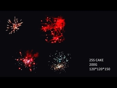 2021年 新品高品質の中国産 16ショット 200g 消費ケーキ 祝いパーティーのための花火