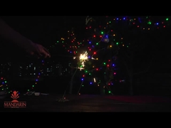 12インチネオンの吹雪花火 スパークラー カラフルなケーキの噴水 スパークラー ゴールド効果