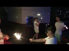 10インチゴールドの花火 スパークラー 240mm 結婚式・誕生日パーティー