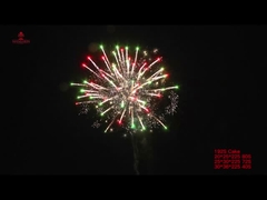 192 ショット クリスマスの際の大きなケーキ花火