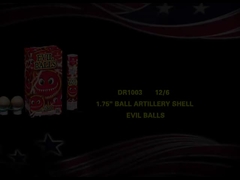 ミニキャニスター砲弾 新年の花火