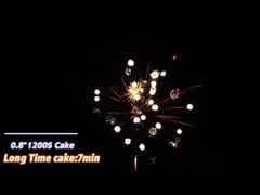 中国語の劉アンマンダリン新年大型花火バッテリー 0.8インチ 1200発 標準巨大花火