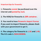 Direct China Import 128 Shots Consumer Cake Fireworks For Celebration