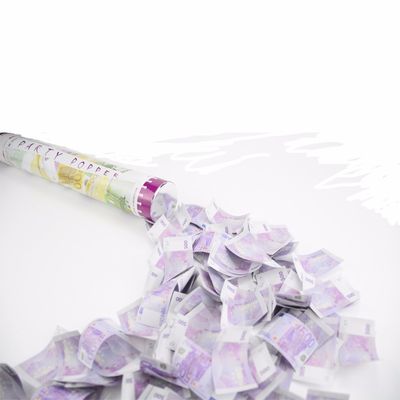24'' Handheld Money Party Confetti Cannon Shooter With Dollar