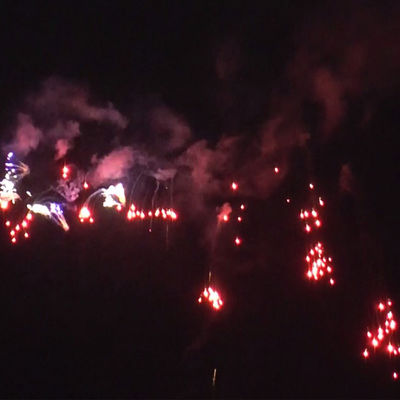 クリスマスの祭典のための80の打撃の消費者ケーキの花火2022年