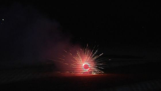 子供のためにPyroクリスマスのハロウィンの新年の観覧車の形のおもちゃの花火の噴水