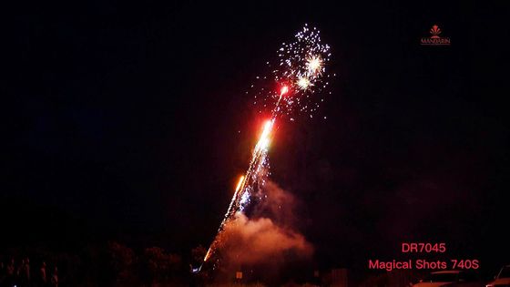 マンダリン740Sの魔法の打撃のつばは火工術の類別のパックの花火に玉を付ける