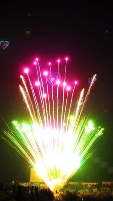 中国の火工術新年党祭典のための150の打撃の専門の花火