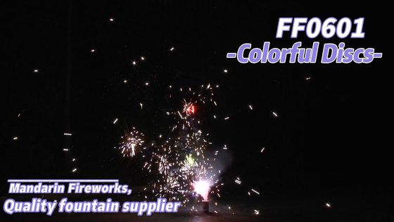 党クリスマスの祭典のための地上の噴水の花火の中国の火工術