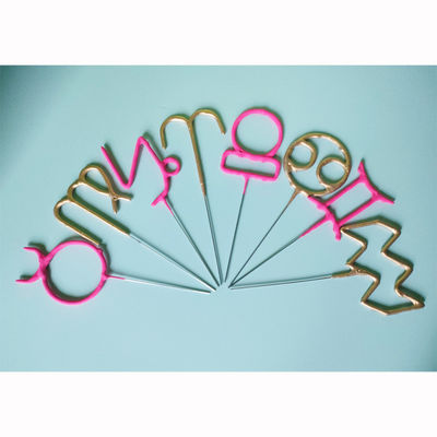 冷たいPyro 20cmのキラキラ輝く物の結婚披露宴の花火の手持ち型のキラキラ輝く物の多彩な星座のキラキラ輝く物の花火