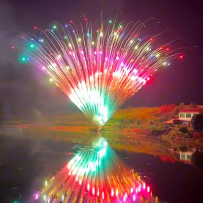 劉陽 マンダリン 花火  pirotechnics 150ショット 大きいケーキ 花火 1.3g Un0335 プロ