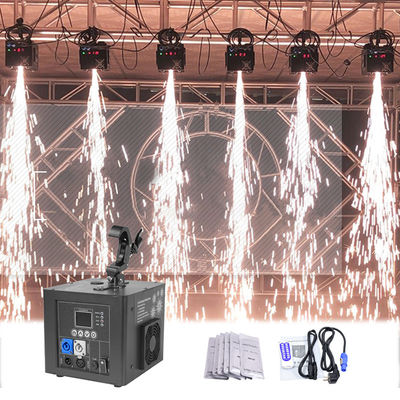 800W ウォーターフォール リモート ステージ スパーク 落下制御 モード DMX512/リモート