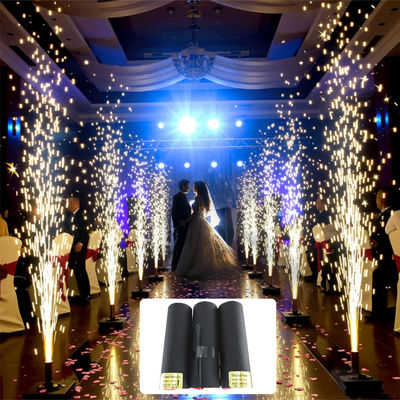 3m30s シルバー ゴールデンステージ 噴水 煙火 閃く効果とカスタマイズ可能な冷たいピロテクニック 室内イベント