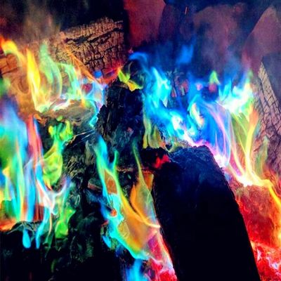 MSDSのハロウィンの神秘的な火マジック色の変更の炎