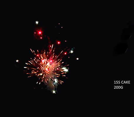 特殊効果との瀏陽市の良質の中国のPyrotechnicからの15の打撃200gのケーキの花火